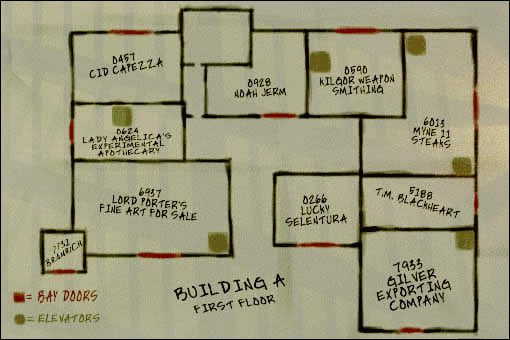 Cid Capezza (0457) - Na półce znajdziemy kilka kryształów oraz Scouting Orb, bardzo ciekawy przedmiot - 02: Shipping ... and Receiving | Thief 2 The Metal Age - Thief 2: The Metal Age - poradnik do gry