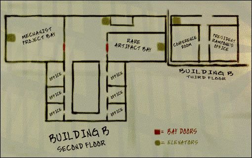 Przed budynkiem stoi łucznik, a do tego okolicę patroluje dodatkowy strażnik - 02: Shipping ... and Receiving | Thief 2 The Metal Age - Thief 2: The Metal Age - poradnik do gry