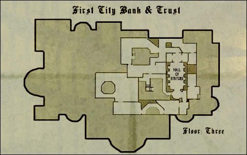 W pomieszczeniu po lewej pod kamerą zdobędziemy złoty kielich - 06: First City Bank and Trust | Thief 2 The Metal Age - Thief 2: The Metal Age - poradnik do gry