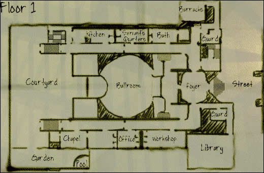 Musimy włamać się niepostrzeżenie do willi Gervaisiusa, aby dowiedzieć się czy jest on w posiadaniu masek używanych przez Mechanistów - 13: Casing the Joint | Thief 2 The Metal Age - Thief 2: The Metal Age - poradnik do gry