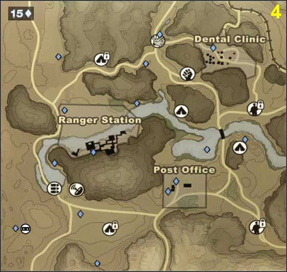 1 - Bowa-Seko - Sektory 4-6 | Mapy w Far Cry 2 - Far Cry 2 - poradnik do gry