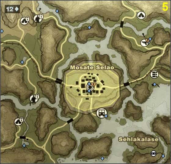 2 - Bowa-Seko - Sektory 4-6 | Mapy w Far Cry 2 - Far Cry 2 - poradnik do gry