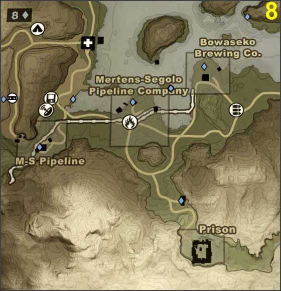 2 - Bowa-Seko - Sektory 7-9 | Mapy w Far Cry 2 - Far Cry 2 - poradnik do gry