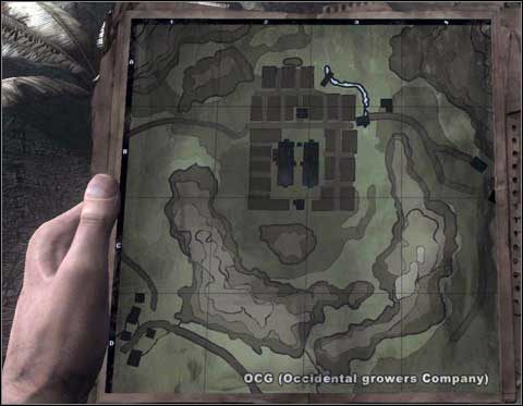 Spotkaj się ponownie z przyjacielem, który udzieli Ci dodatkowych wskazówek - UFLL Misja III- Opryski | Akt I w Far Cry 2 - Far Cry 2 - poradnik do gry