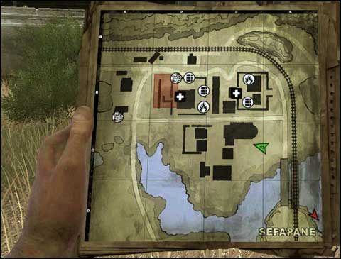 Zaproponowany przez przyjaciela plan alternatywny jest bardzo czasochłonny, ale też zdecydowanie warty wykonania - APR Misja I - Chorzy doktorzy | Akt II w Far Cry 2 - Far Cry 2 - poradnik do gry