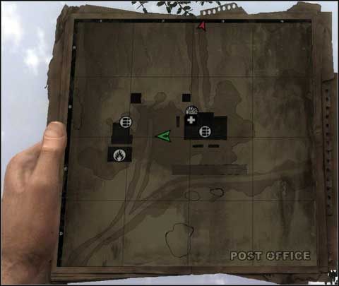 Poczta jest otoczona przez siły UFLL, tak więc będziesz zanim wykonasz zadanie będziesz musiał pozbyć się wrażych sił - APR Misja I - Chorzy doktorzy | Akt II w Far Cry 2 - Far Cry 2 - poradnik do gry