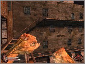 Za tymi po prawej kryje się zawalona gruzem klatka schodowa, nie musisz tam wchodzić - Więzienie cz.2 | Dusk-12 Strefa Śmierci - Dusk-12: Strefa Śmierci - poradnik do gry