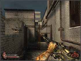 Idź za murek widoczny na obrazku - Stacja telewizyjna cz.1 | Dusk-12 Strefa Śmierci - Dusk-12: Strefa Śmierci - poradnik do gry