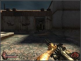 Idź prosto - zastrzel żołnierzy na dziedzińcu - Stacja telewizyjna cz.2 | Dusk-12 Strefa Śmierci - Dusk-12: Strefa Śmierci - poradnik do gry