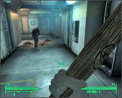 W drodze do celu spotkasz Butcha (3 na mapie) - QUEST 4 - Ucieczka! (cz.1) | Główne questy Fallout 3 - Fallout 3 - poradnik do gry