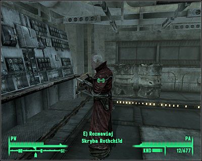 Terminal Vault-Tec znajdziesz w południowej części Okręgu A - QUEST 10 - Podjęcie śladu | Główne questy Fallout 3 - Fallout 3 - poradnik do gry