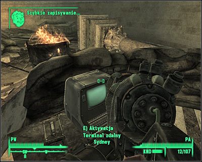 Zlokalizuj schody prowadzące na niższy poziom i kieruj się cały czas na północ - Fallout 3: Rivet City - Kradzież niepodległości - Fallout 3 - poradnik do gry