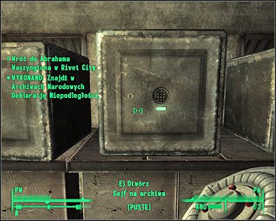 Pozytywne rozwiązanie problemu - Fallout 3: Rivet City - Kradzież niepodległości - Fallout 3 - poradnik do gry