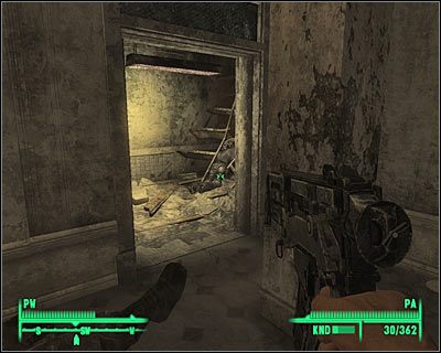 Na parterze czekają Cię ostatnie już walki - Muzeum historyczne - Strażnicy Reilly | Questy poboczne Fallout 3 - Fallout 3 - poradnik do gry