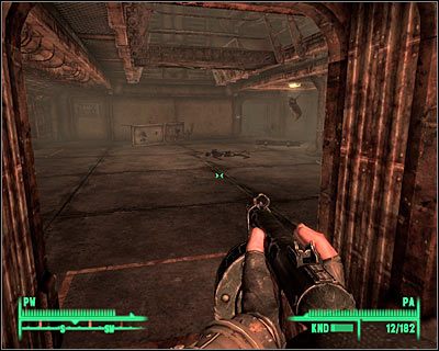 W nowym miejscu musisz się przede wszystkim liczyć z obecnością zapewne niespotkanego jeszcze przeciwnika, a mianowicie króla błotniaków - Dom Agathy - Pieśń Agathy | Questy poboczne Fallout 3 - Fallout 3 - poradnik do gry