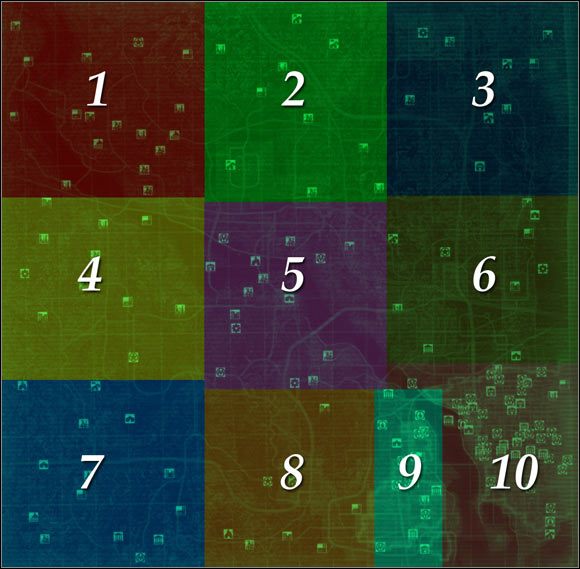 2 - Mapa świata | Świat gry Fallout 3 - Fallout 3 - poradnik do gry