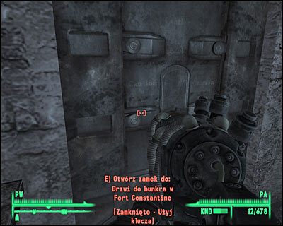 Przedzieraj się przez kolejne korytarze, eliminując napotykane maszyny (pan wyrwiflak , robomózg i robot strażniczy ) - Główne lokacje F (cz.2) | Świat gry Fallout 3 - Fallout 3 - poradnik do gry