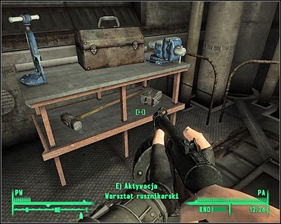 Bronie możesz tworzyć przy wykorzystaniu warsztatu rusznikarskiego - Fallout 3: Wyposażenie - Schematy unikalnych broni - Fallout 3 - poradnik do gry