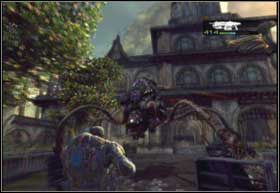 Przed tobą otwarty obszar broniony przez Szarańczę - Desperacja | Ostrze włóczni | Gears of War 2 - Gears of War 2 - poradnik do gry