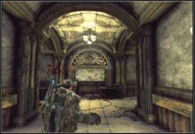 Wewnątrz wyeliminuj kilku Locustów w dużym pomieszczeniu - Desperacja | Ostrze włóczni | Gears of War 2 - Gears of War 2 - poradnik do gry