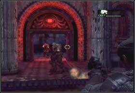 Znajdziesz tam amunicję i tablicę ogłoszeń COG - Desperacja | Ostrze włóczni | Gears of War 2 - Gears of War 2 - poradnik do gry