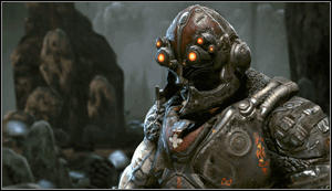 Na niższych poziomach trudności bardzo słabi, jednak im wyżej, tym lepszą celność osiągają i zadają więcej obrażeń - Poradnik do gry - Szarańcza | Gears of War 2 - Gears of War 2 - poradnik do gry