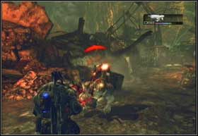 Jesteś na powierzchni, ale okolica jest całkowicie zniszczona - Zapadające uczucie | Mieszkańcy | Gears of War 2 - Gears of War 2 - poradnik do gry