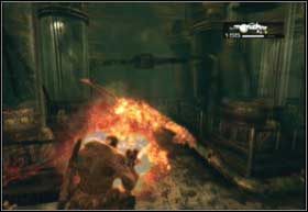 Przechodząc przez trzy komnaty wypełnione pojemnikami nie śpiesz się - Nagłe przebudzenie (cz.1) | Nadciągająca burza | Gears of War 2 - Gears of War 2 - poradnik do gry