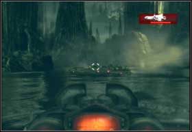 Wejdź na pokład kutra bojowego nieprzyjaciela i ostrzelaj pozostałe atakujące Cię jednostki z troiki - Wysiedlenie | Nadciągająca burza | Gears of War 2 - Gears of War 2 - poradnik do gry