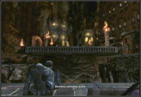 Jeżeli zdecydowałeś się pozostać na platformie, broń członków drużyny gdy będą sterować windą - Nie ma odwrotu | Rój | Gears of War 2 - Gears of War 2 - poradnik do gry