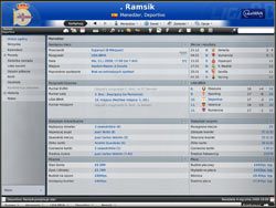 Dom - to główny ekran, który pojawia się od razu po włączeniu gry - Centrum informacji | Podstawowe funkcje Football Manager 2009 - Football Manager 2009 - poradnik do gry