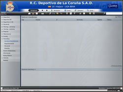 Centrum transferowe - w tym miejscu pojawiają się informacje o przeprowadzanych przez Ciebie transakcjach - Zarządzanie drużyną | Podstawowe funkcje Football Manager 2009 - Football Manager 2009 - poradnik do gry