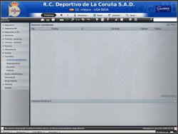 Centrum transferowe - zawiera informacje na temat sprzedanych i zakupionych graczy oraz członków sztabu szkoleniowego - Ogólnie o transferach | Rynek transferowy w Football Manager 2009 - Football Manager 2009 - poradnik do gry