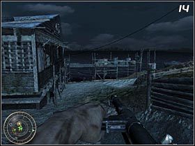 Amerykańskie łodzie czekają na Ciebie i Twoich kompanów koło przystani na wschodzie wioski (#14) - Semper Fi | Kampania Call of Duty World at War - Call of Duty: World at War - poradnik do gry