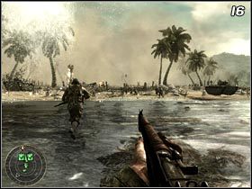 Dowódca wyda rozkaz do ataku - Mały opór | Kampania Call of Duty World at War - Call of Duty: World at War - poradnik do gry