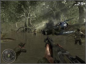 1 - Twarde lądowanie (cz.1) | Kampania Call of Duty World at War - Call of Duty: World at War - poradnik do gry