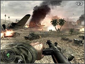 1 - Twarde lądowanie (cz.2) | Kampania Call of Duty World at War - Call of Duty: World at War - poradnik do gry