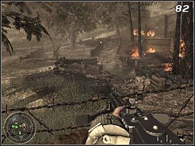 Aby przedostać się przez wiadukt, będziesz zmuszony załatwić grupę niemieckich żołnierzy, a także unieszkodliwić stanowisko kaemu - Ich kraj, ich krew (cz.1) | Kampania Call of Duty World at War - Call of Duty: World at War - poradnik do gry