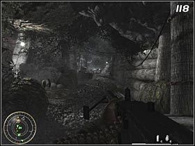 W jaskini znajduje się stanowisko artylerii - Nieugięty | Kampania Call of Duty World at War - Call of Duty: World at War - poradnik do gry