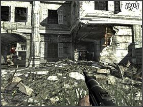 Bez względu na to, którą drogę wybierzesz, w końcu dotrzesz w pobliże białego domu - Stalowe koło | Kampania Call of Duty World at War - Call of Duty: World at War - poradnik do gry