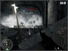 Sierżant Reznow spróbuje wyważyć drzwi (#167), które pozwolą ominąć zawalone przejście - Wykwaterowanie | Kampania Call of Duty World at War - Call of Duty: World at War - poradnik do gry