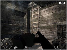 Gdy znajdziesz się na górze, wykorzystaj którąś z osłon i rozwal atakujących żołnierzy - Miotacz i korkociąg | Kampania Call of Duty World at War - Call of Duty: World at War - poradnik do gry