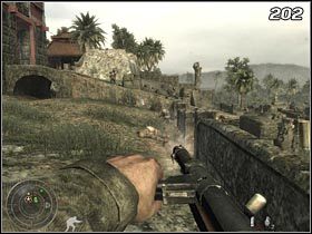 Czas przystąpić do dania głównego, którym jest atak na zamek Shuri - Punkt przełamania (cz.1) | Punkt przełamania Call of Duty World at War - Call of Duty: World at War - poradnik do gry