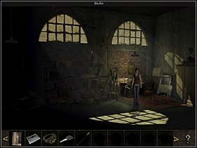 3 - Podwórko; zaplecze galerii - Istambuł, 6 listopada 2008 - Chronicles of Mystery: Rytuał Skorpiona - poradnik do gry