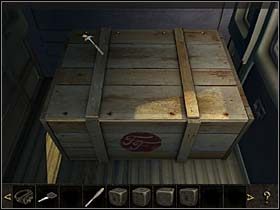 Otwiera tył furgonetki i pakuje się do środka - Parking i kemping na Gozo - La Valletta; wyspa Gozo, 7 listopada 2008 - Chronicles of Mystery: Rytuał Skorpiona - poradnik do gry