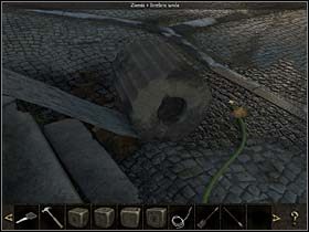 4 - Dziedziniec; podcienia - Watykan, 8 listopada 2008 - Chronicles of Mystery: Rytuał Skorpiona - poradnik do gry