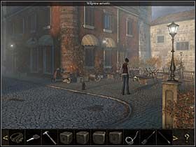 1 - Ulice; komnata; sekretne przejście - Watykan, 8 listopada 2008 - Chronicles of Mystery: Rytuał Skorpiona - poradnik do gry