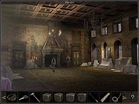 3 - Ulice; komnata; sekretne przejście - Watykan, 8 listopada 2008 - Chronicles of Mystery: Rytuał Skorpiona - poradnik do gry