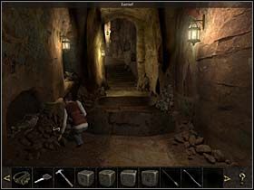 5 - Ulice; komnata; sekretne przejście - Watykan, 8 listopada 2008 - Chronicles of Mystery: Rytuał Skorpiona - poradnik do gry