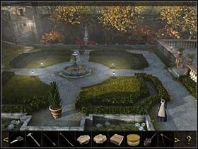 1 - Ogród, nisza - Watykan, 8 listopada 2008 - Chronicles of Mystery: Rytuał Skorpiona - poradnik do gry